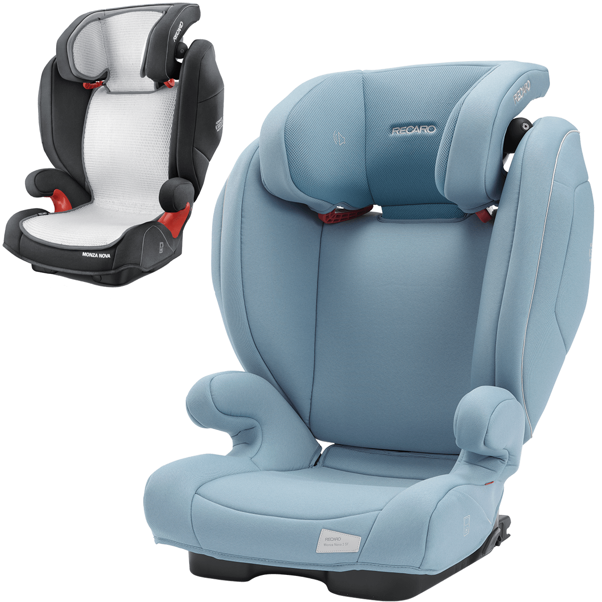 Dječja autosjedalica RECARO Monza Nova 2 Seatfix [15-36 kg] Prime Frozen Blue