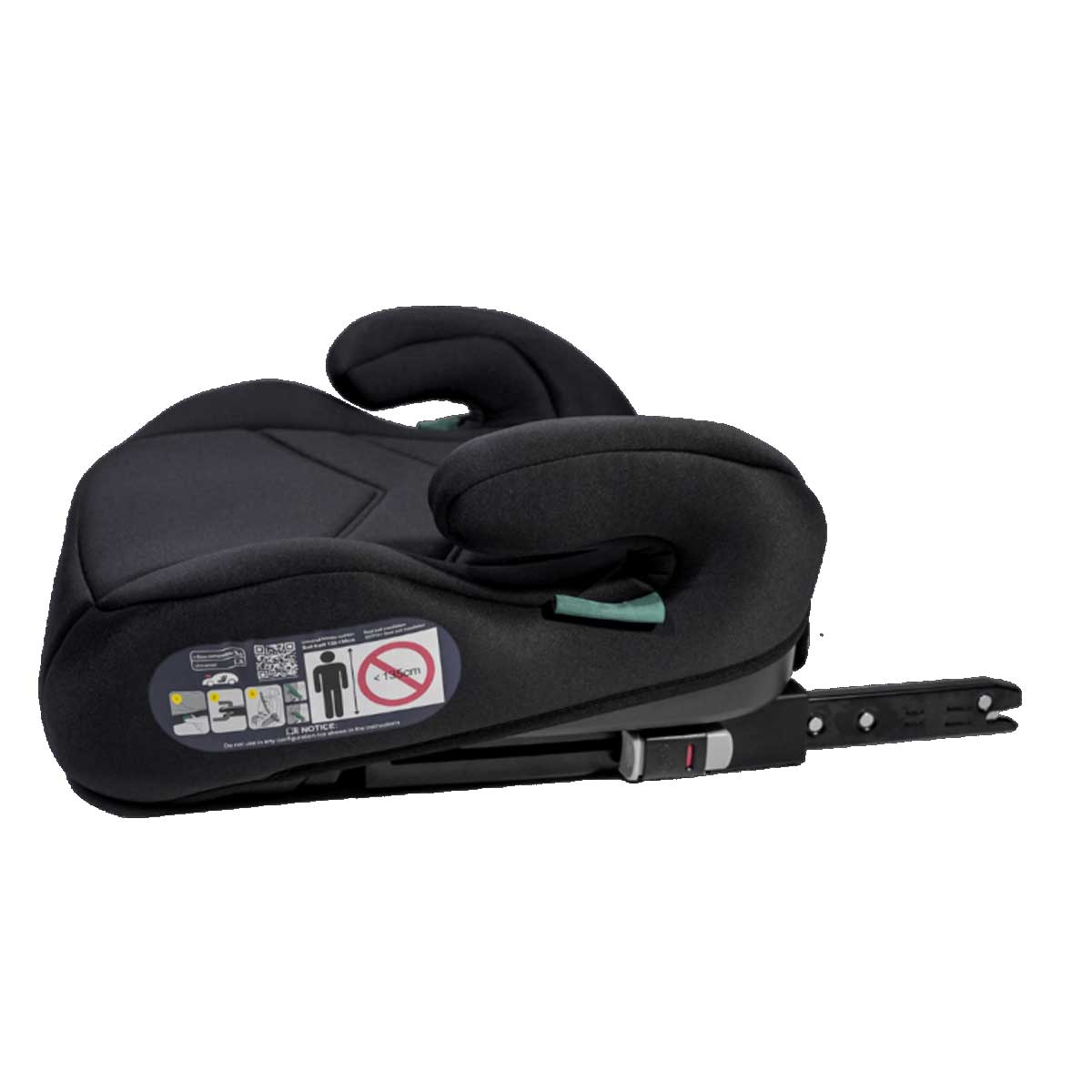 Autosjedalica booster AXKID Mate 2 Isofix [135-150 cm] Shell Black 1