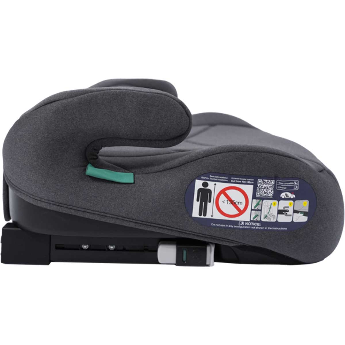 Autosjedalica booster Axkid Mate 2 Isofix [135-150 cm] Granite Melange 2