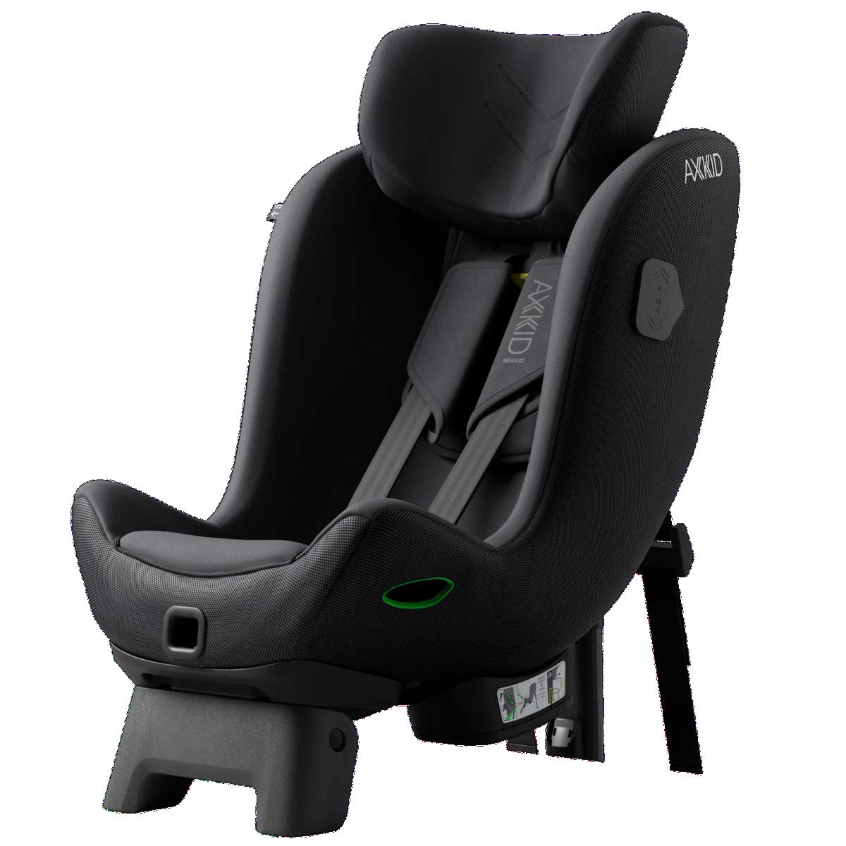 Dječja autosjedalica AXKID Minikid 4 PRO i-Size [61–125 cm] Arctic Mist Grey 2
