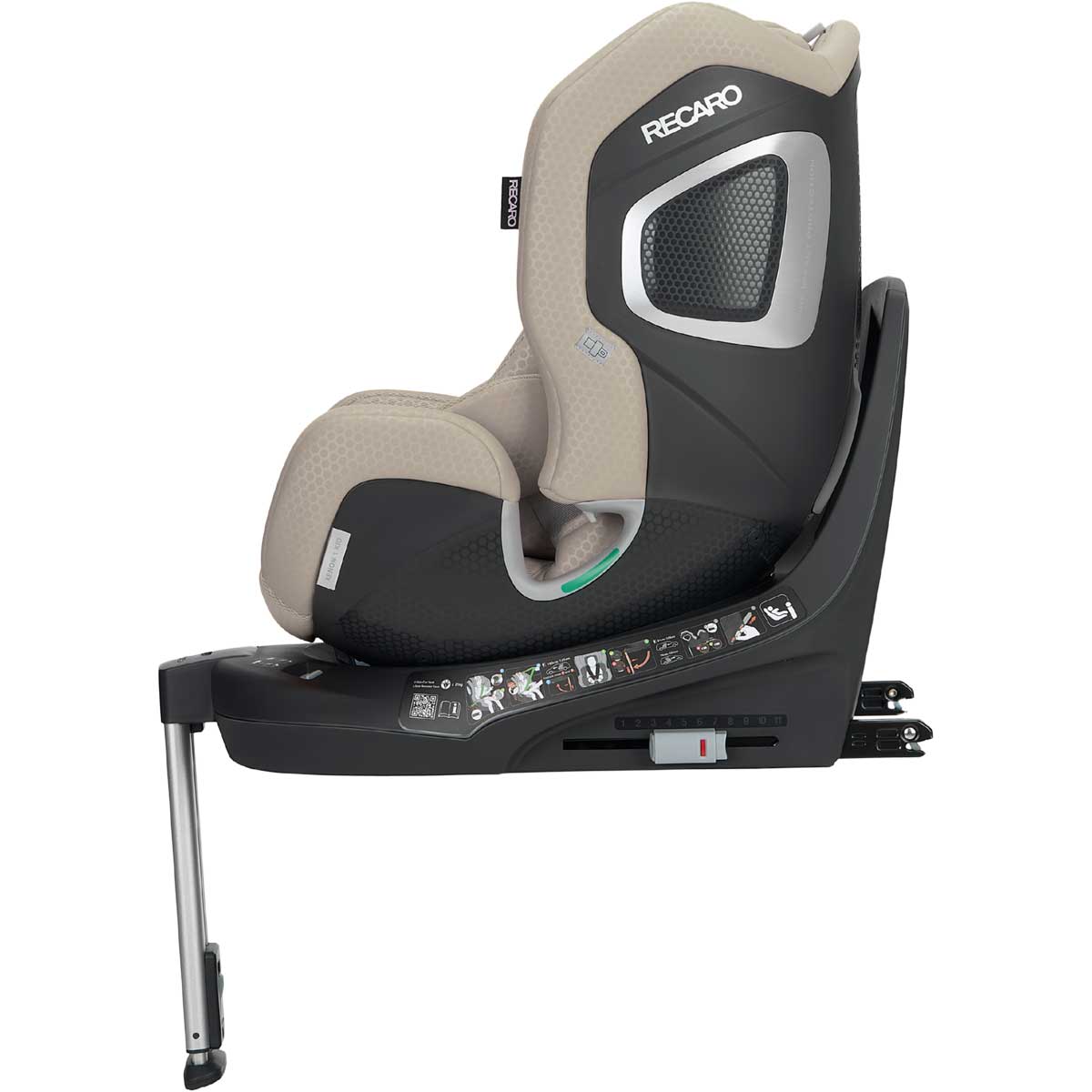 Dječja autosjedalica RECARO Xenon 1 KID [61-125 cm] Elegant Beige 4