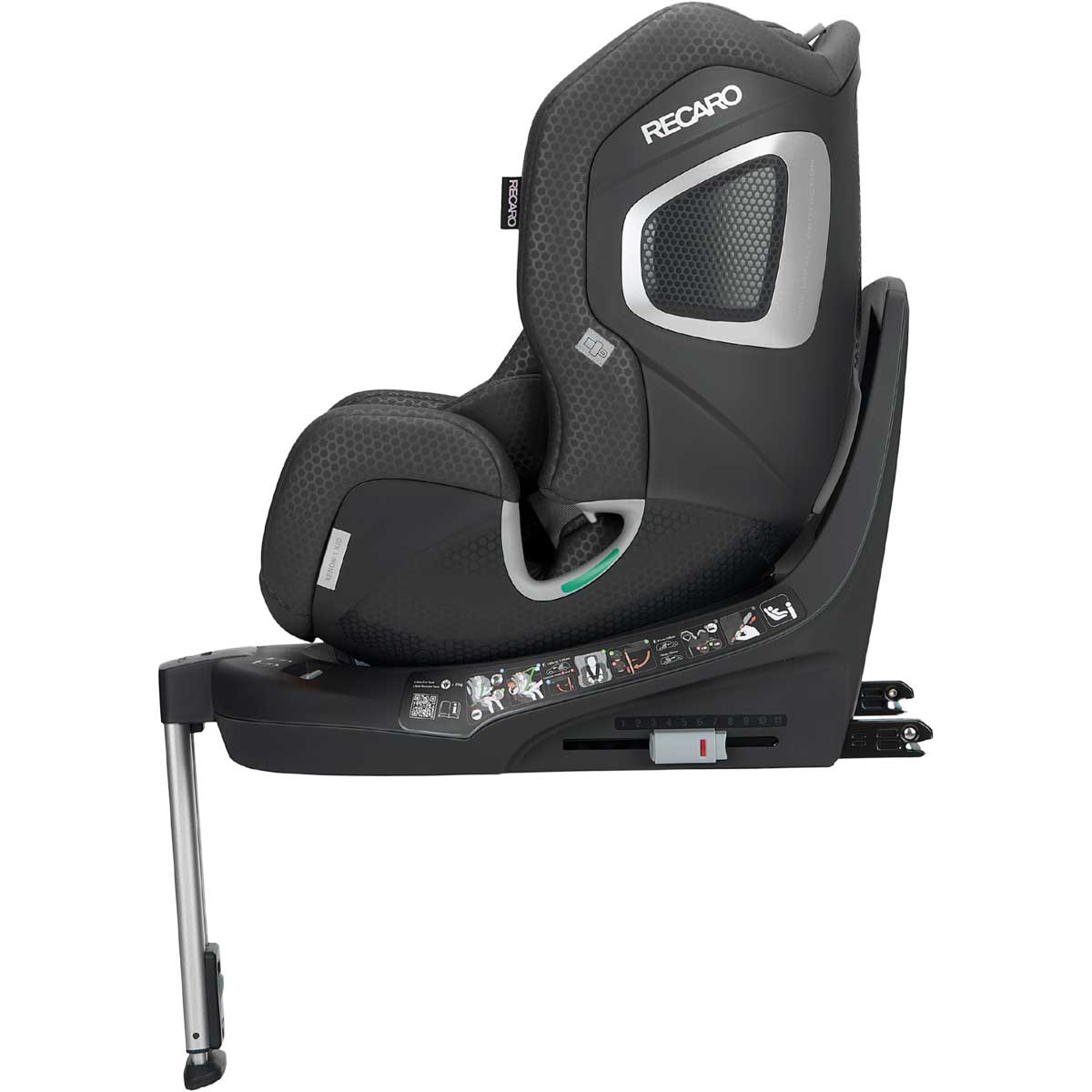 Dječja autosjedalica RECARO Xenon 1 KID [61-125 cm] Fresh Black 3