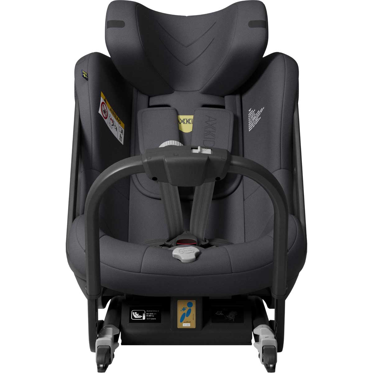 Dječja autosjedalica AXKID ONE 3+ i-Size [40–125 cm] Arctic Mist Grey 6