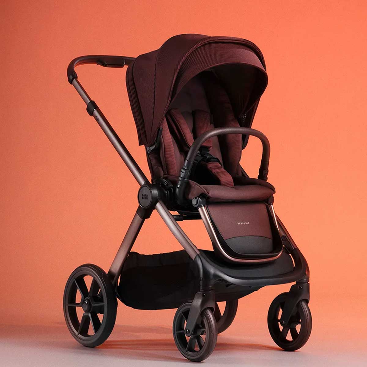 Dječja kolica 2v1 Bababing Raffi MXII Gloss Black 10