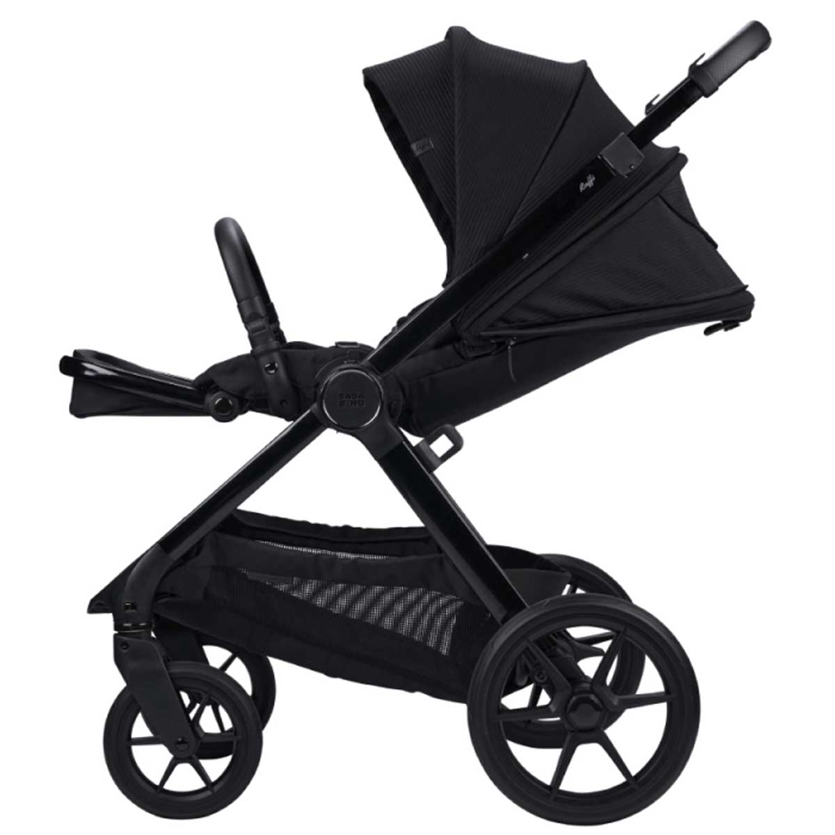 Dječja kolica 2v1 Bababing Raffi MXII Gloss Black 6