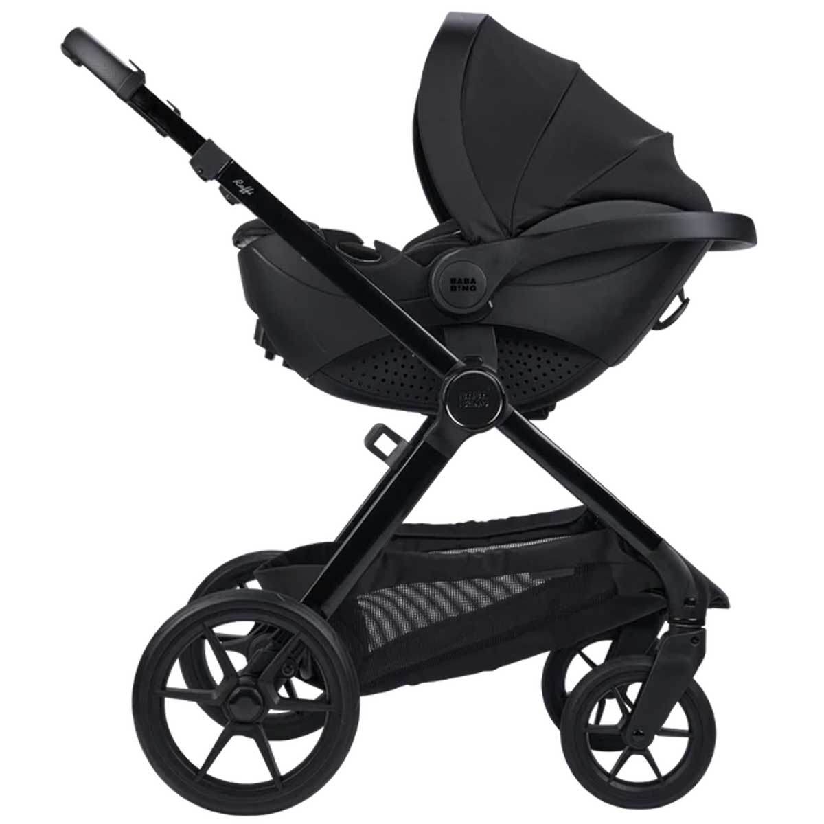 Dječja kolica 2v1 Bababing Raffi MXII Gloss Black 8