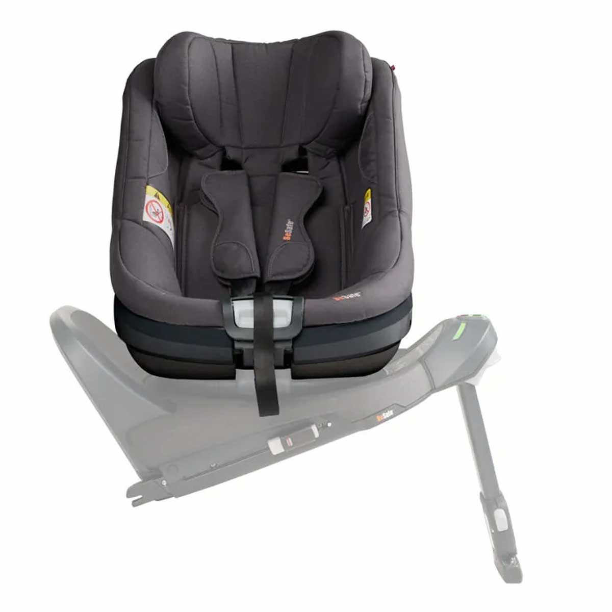 Dječja autosjedalica BeSafe Beyond²  360 [61-125 cm] Dark Grey Melange + baza 2