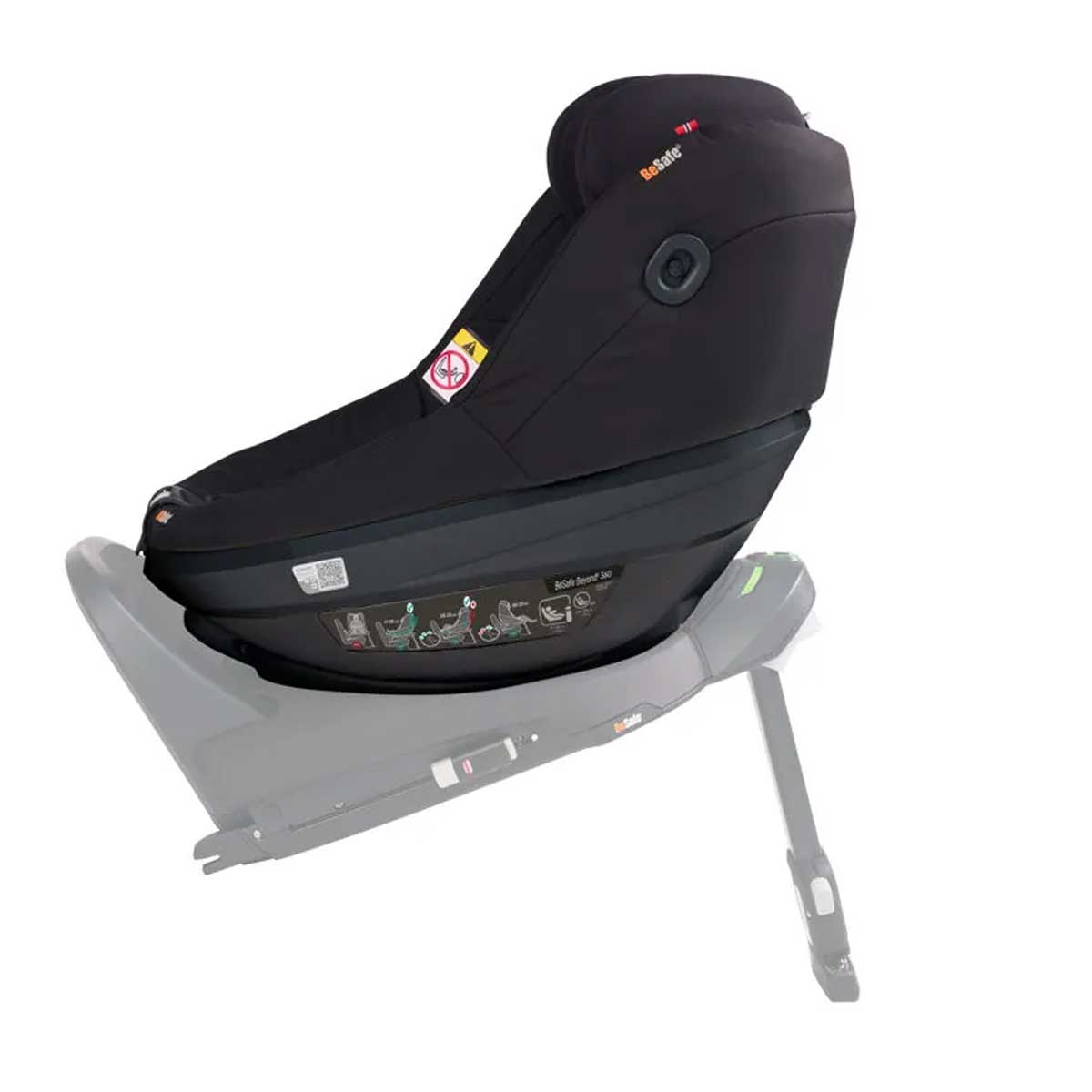 Dječja autosjedalica BeSafe Beyond²  360 [61-125 cm] Fresh Black Cab + baza 2