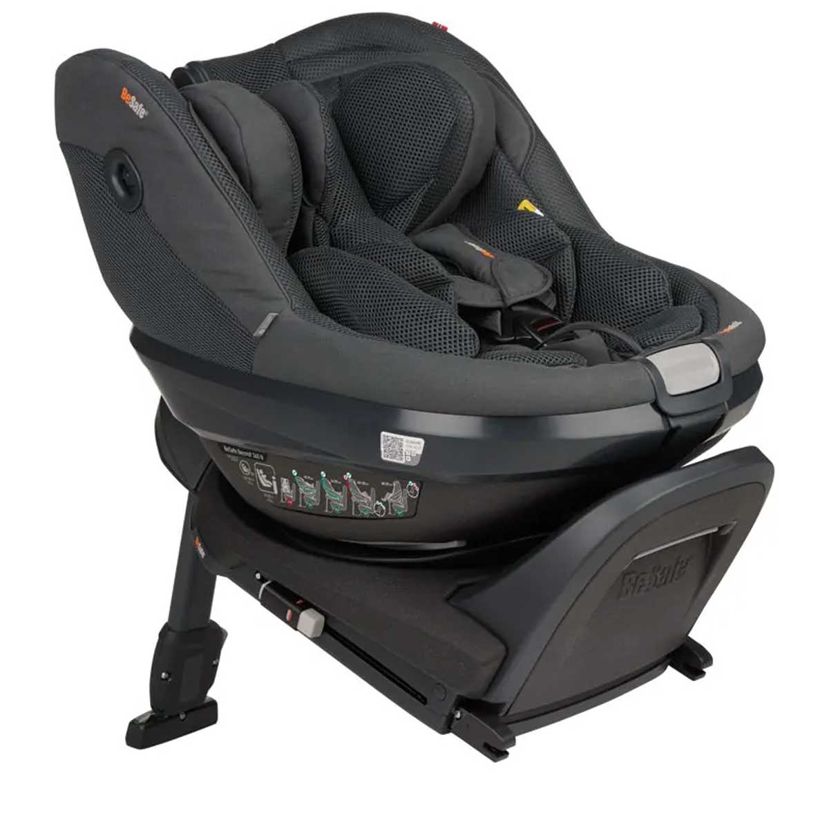 Dječja autosjedalica BeSafe Beyond² B Anthracite Mesh + baza 5