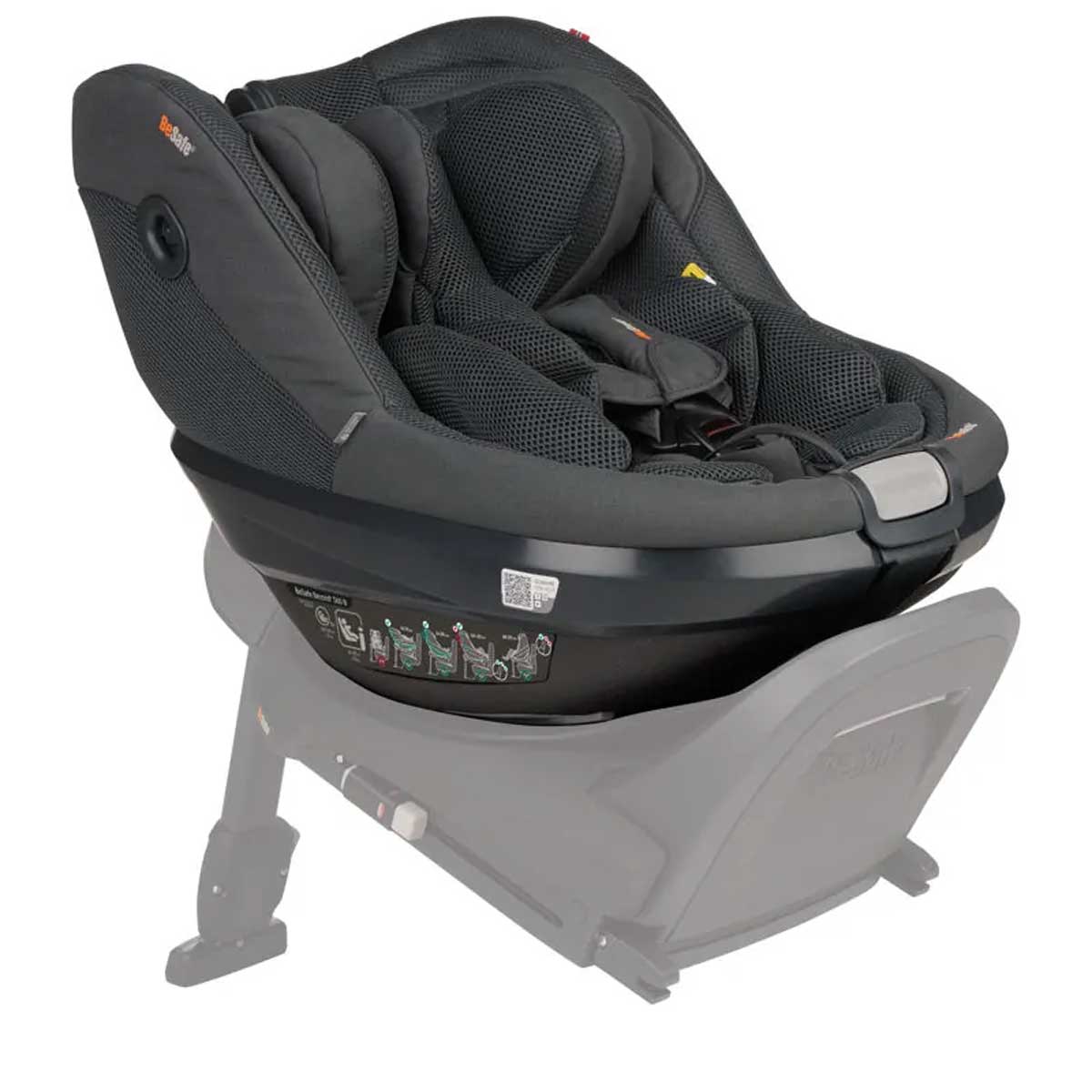 Dječja autosjedalica BeSafe Beyond² B Anthracite Mesh + baza 2
