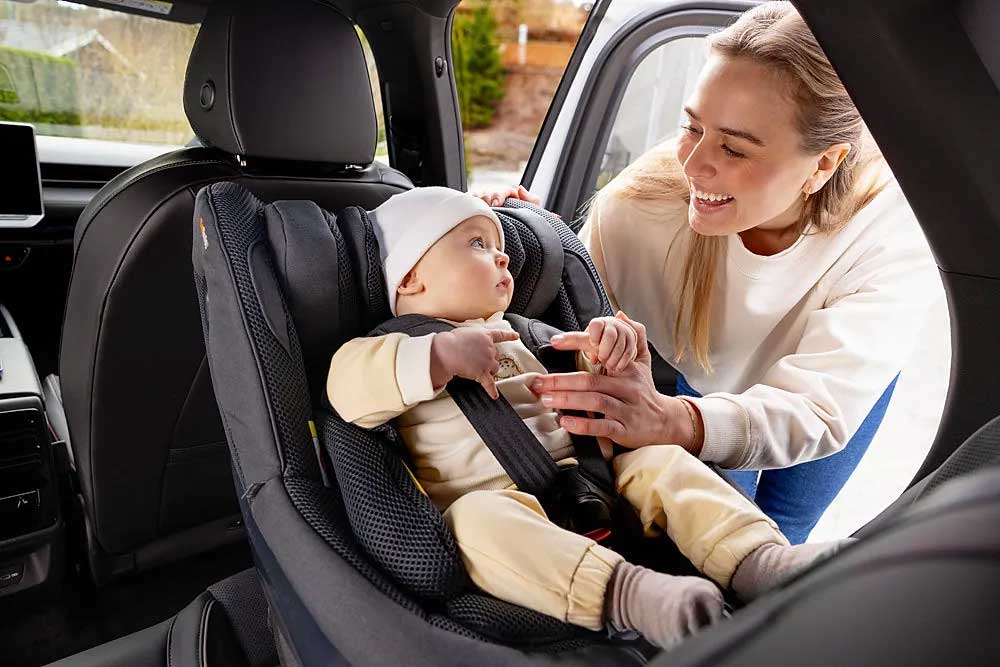 Otroški avtosedež BeSafe Beyond² 360 B Anthracite Mesh 8