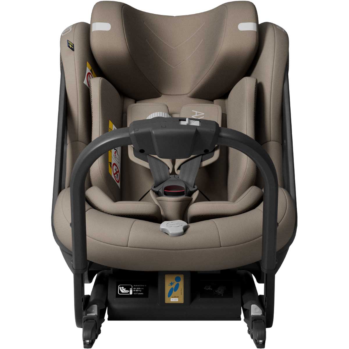 Dječja autosjedalica AXKID ONE 3 i-Size [61–125 cm] Driftwood Beige 4