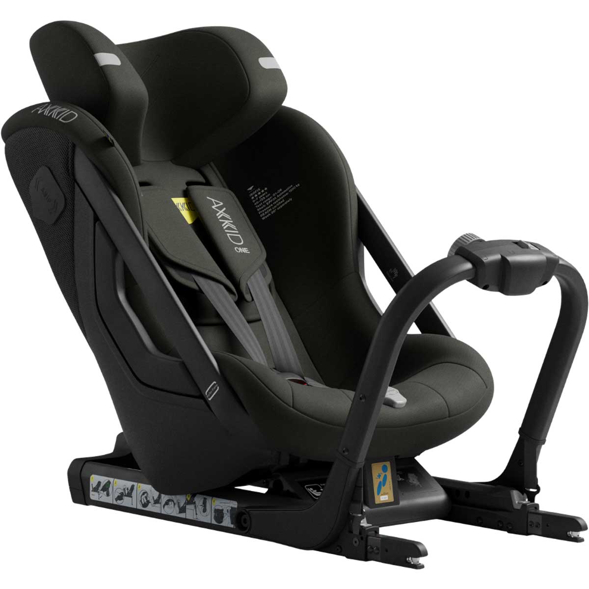 Dječja autosjedalica AXKID ONE 3 i-Size [61–125 cm] Forest Moss Green 2