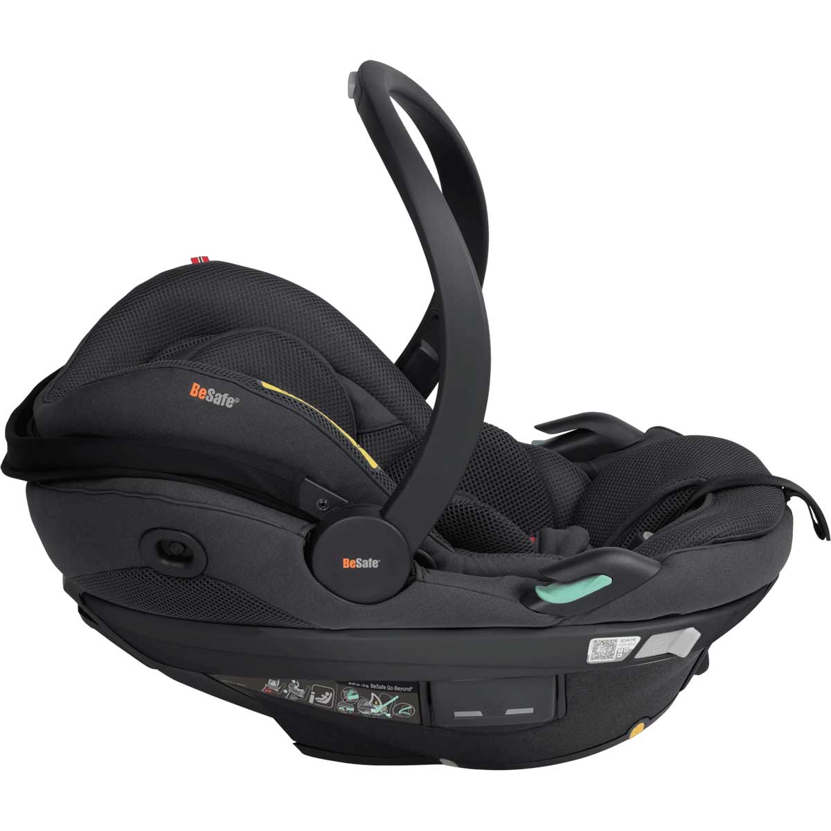 Dječja autosjedalica BeSafe Go Beyond²  [40-87 cm] Anthracite Mesh 3