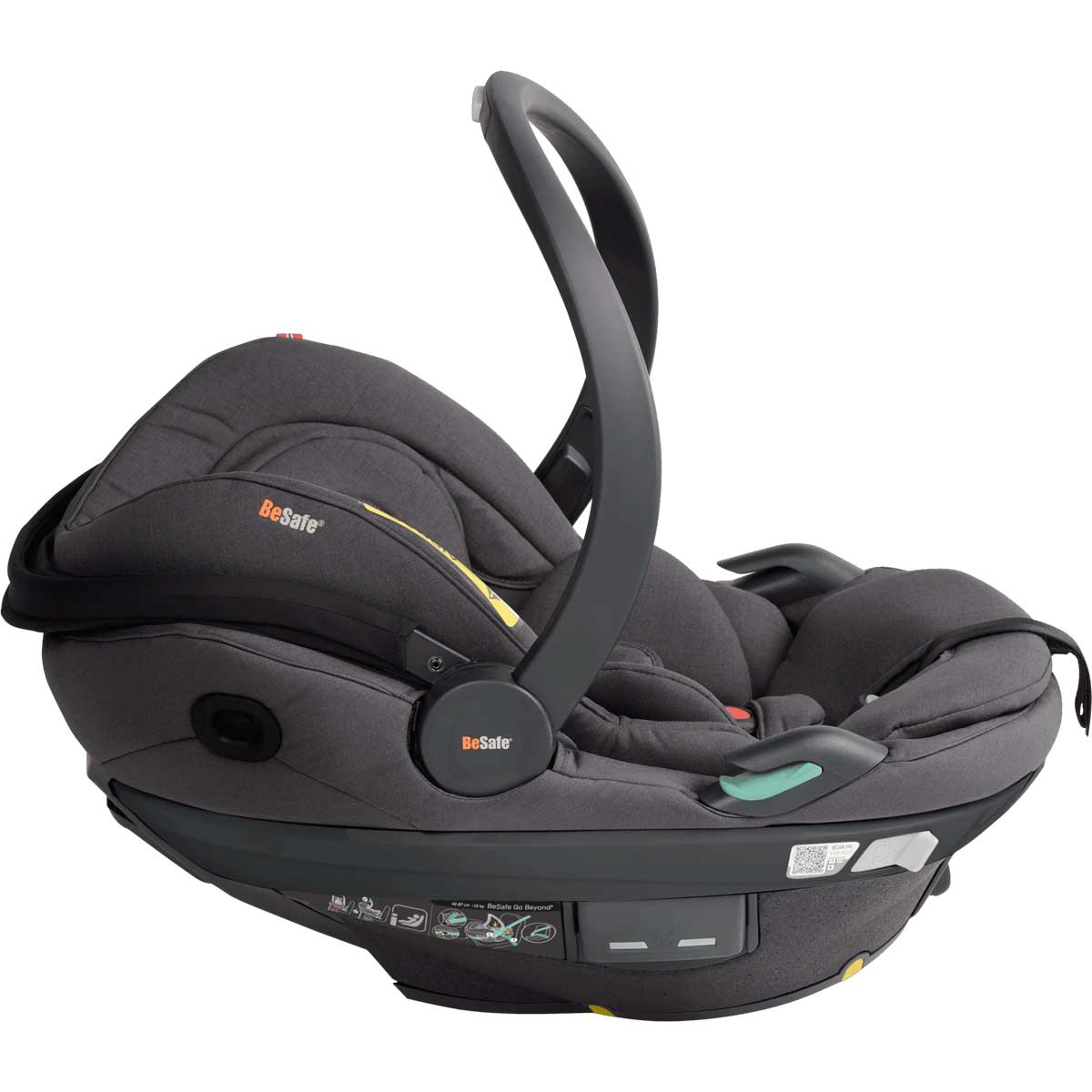 Dječja autosjedalica BeSafe Go Beyond²  [40-87 cm] Dark Grey Mélange 4