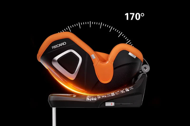 Otroški avtosedež RECARO Toron 1 Vibrant Orange opis 5