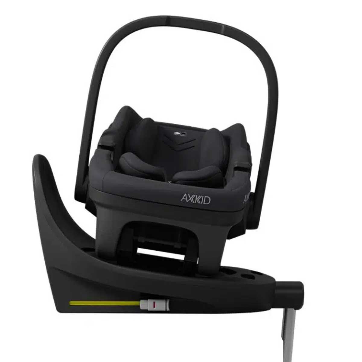 Dječja autosjedalica – jaje AXKID Zero Pro [40–87 cm] + ISOFIX Baza Coastal Storm Black 2