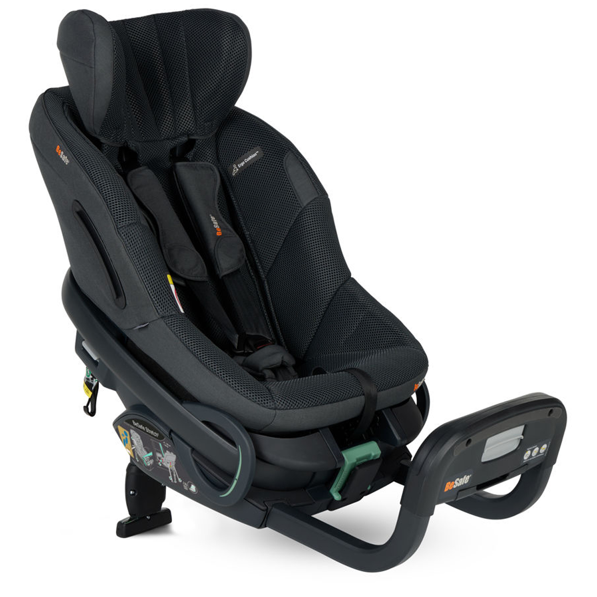 Dječja autosjedalica BeSafe Stretch² [61-125 cm] Anthracite mesh tamno siva 2