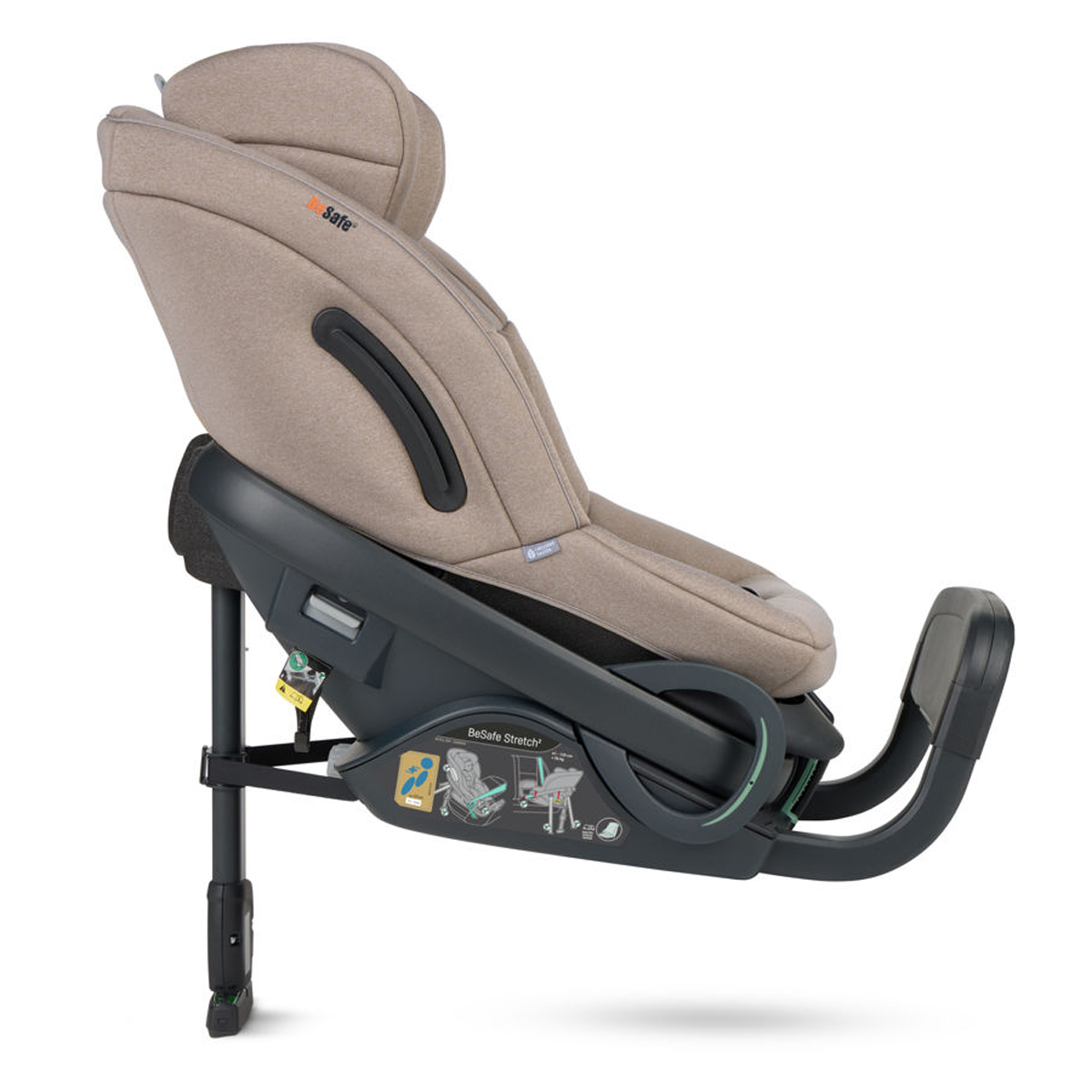 Dječja autosjedalica BeSafe Stretch² [61-125 cm] Dark Sand Soft Breeze 4