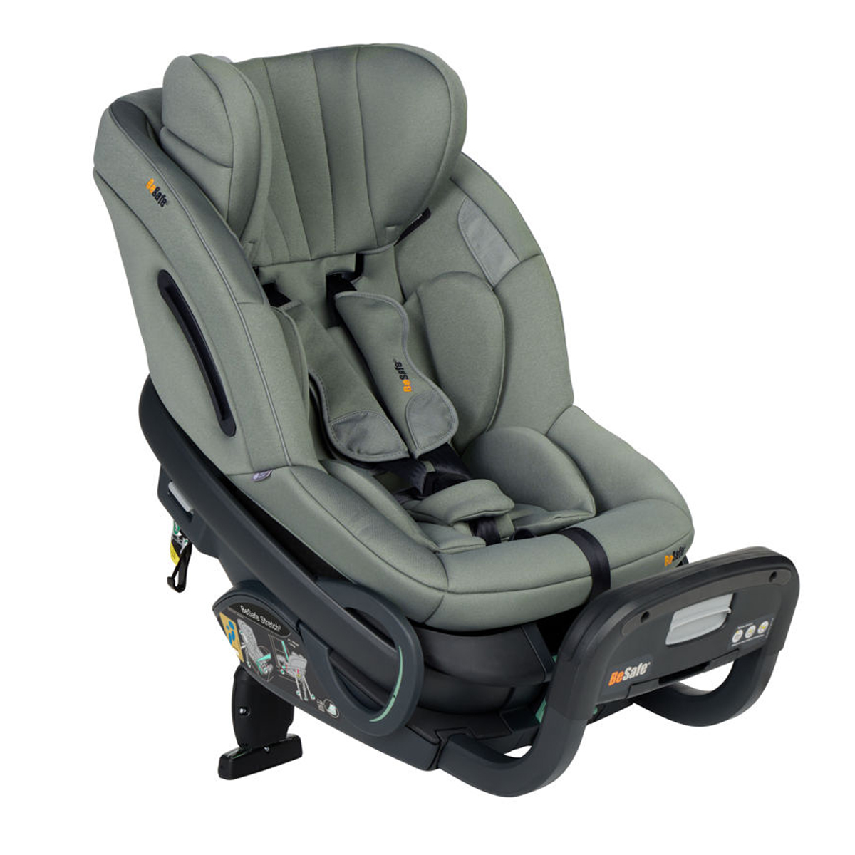 Dječja autosjedalica BeSafe Stretch² [61-125 cm] Meadow Green SoftBreeze 3