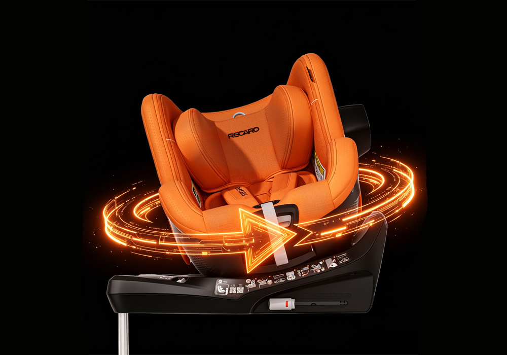 Otroški avtosedež RECARO Toron 1 KID Vibrant Orange opis 6