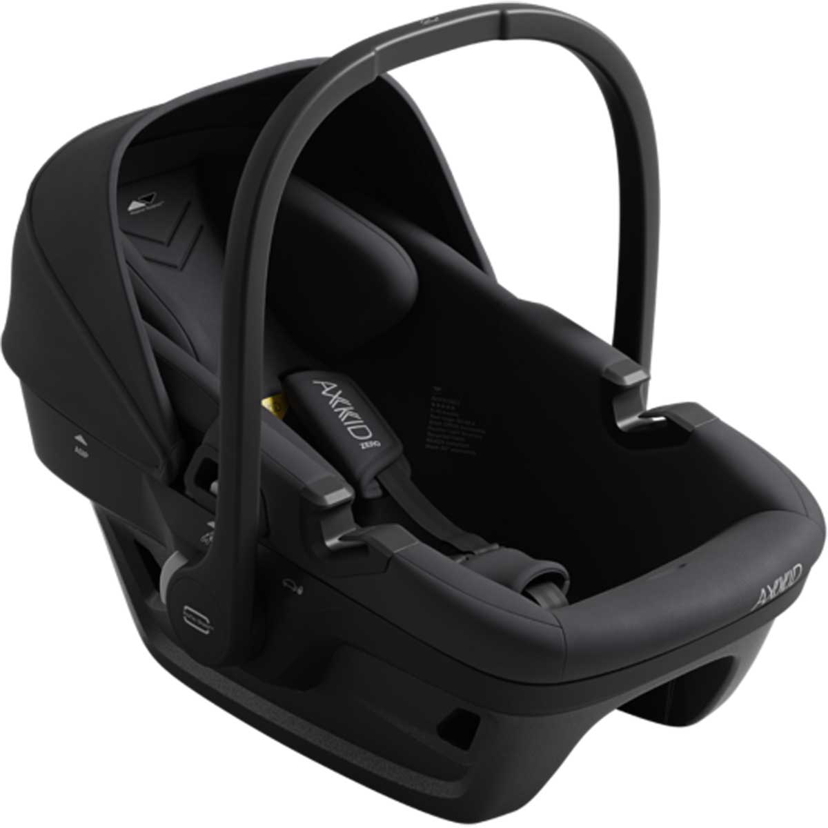 Dječja autosjedalica – jaje AXKID Zero Pro [40–87 cm] + ISOFIX Baza Coastal Storm Black 7