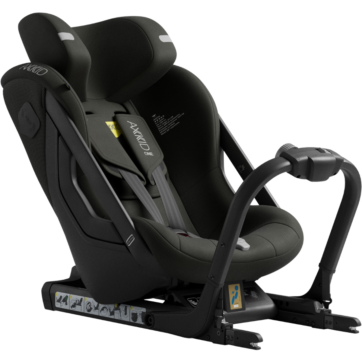 Dječja autosjedalica AXKID ONE 3+ i-Size [40–125 cm] Forest Moos Green 1