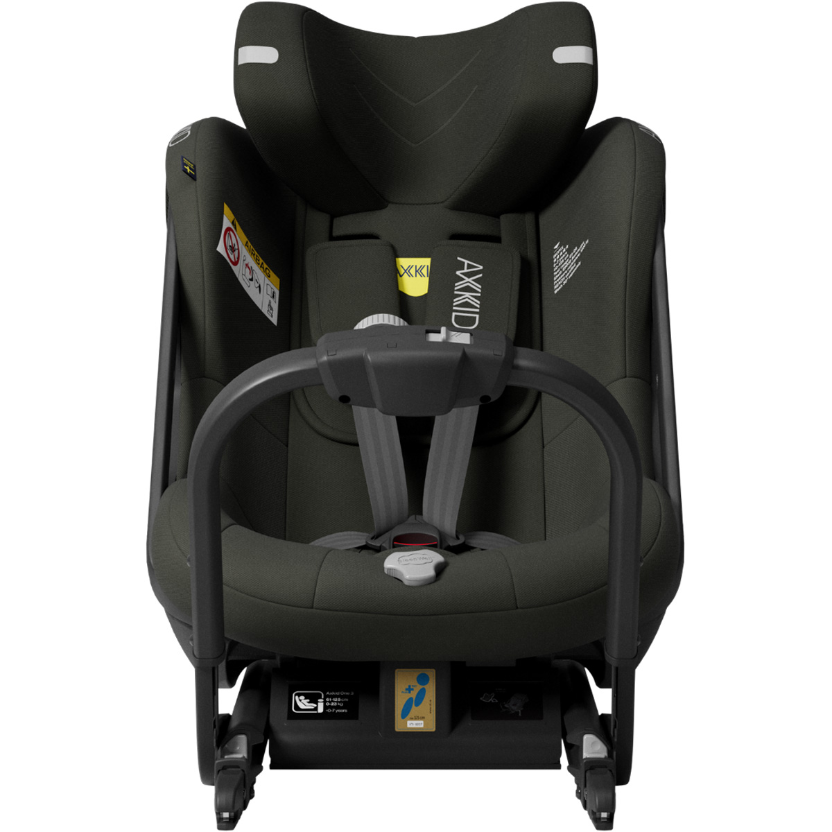 Dječja autosjedalica AXKID ONE 3+ i-Size [40–125 cm] Forest Moos Green 4