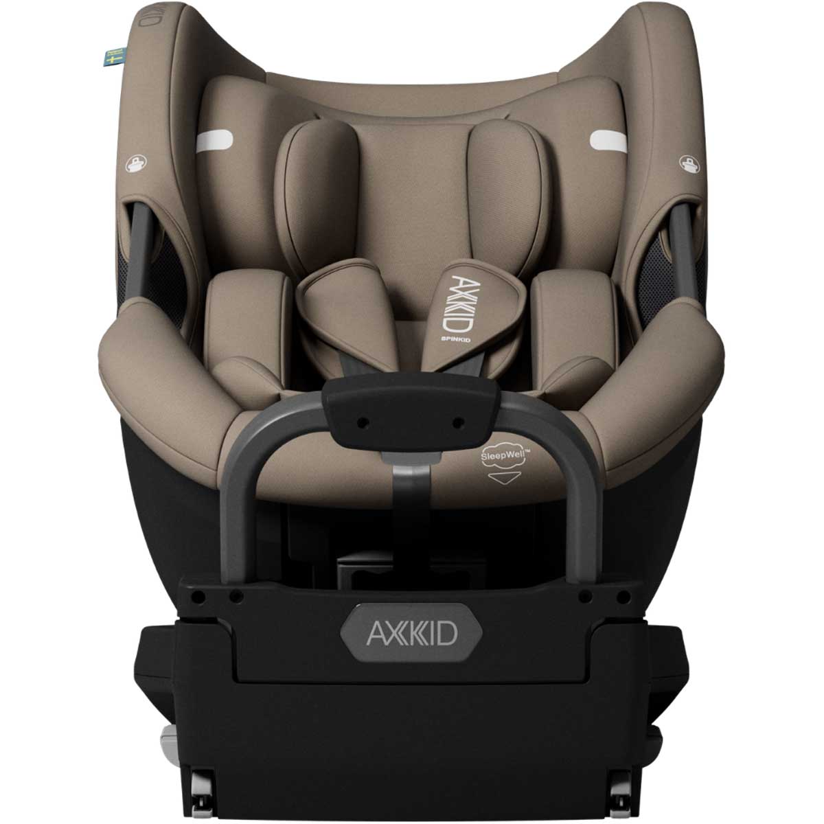 Dječja autosjedalica AXKID Spinkid 2 [40–105 cm] Driftwood Beige 4