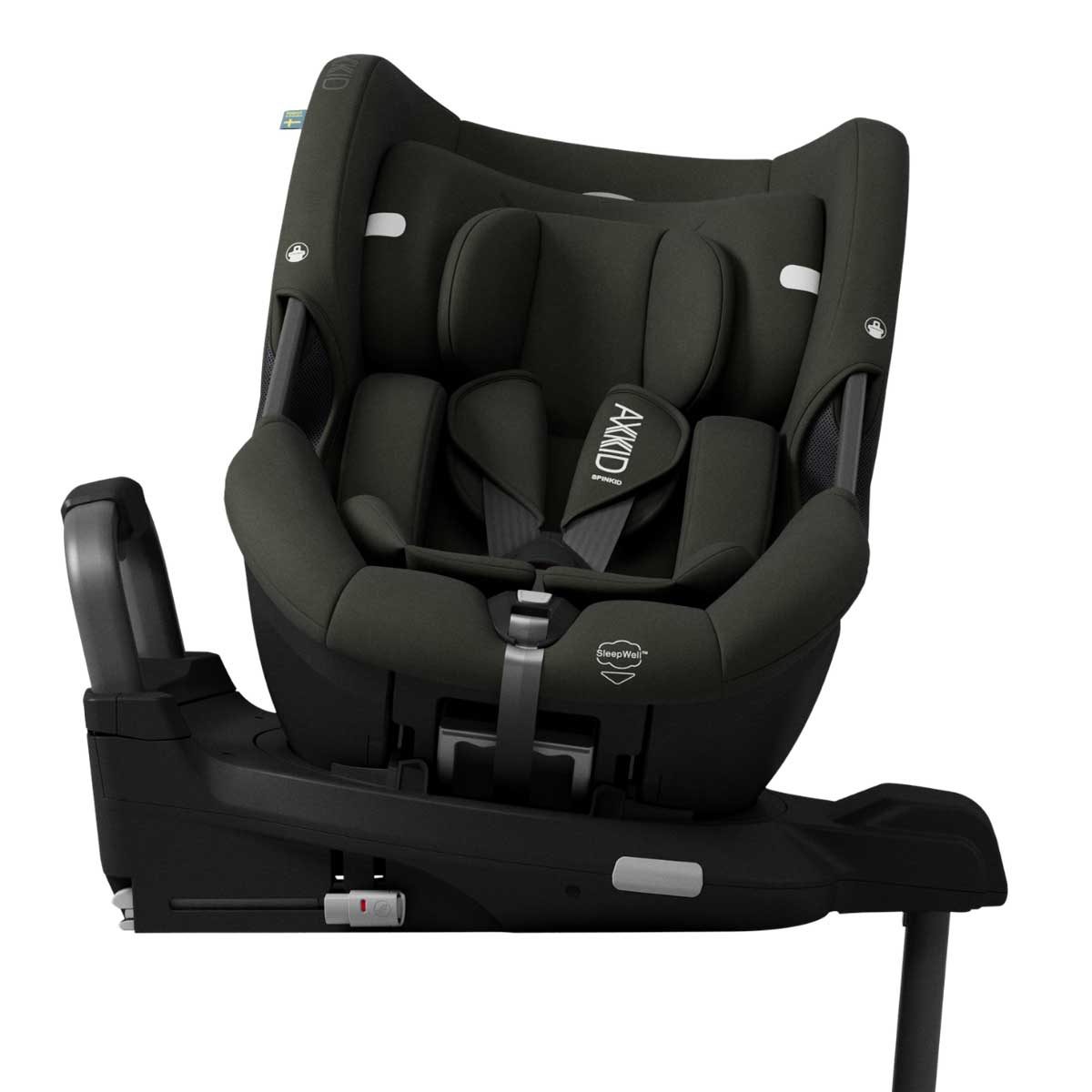 Dječja autosjedalica AXKID Spinkid 2 [40–105 cm] Forest Moss Green 1