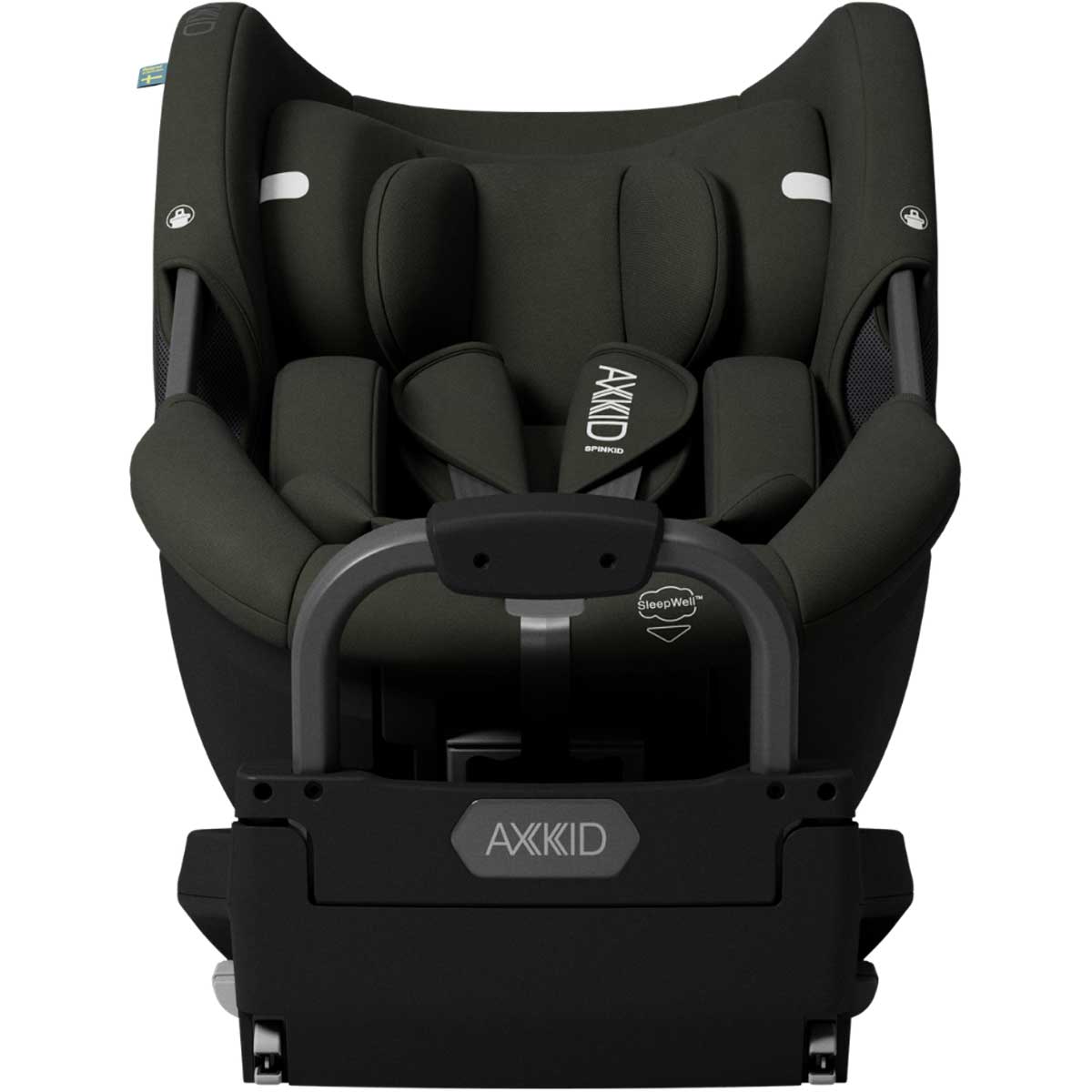 Dječja autosjedalica AXKID Spinkid 2 [40–105 cm] Forest Moss Green 4