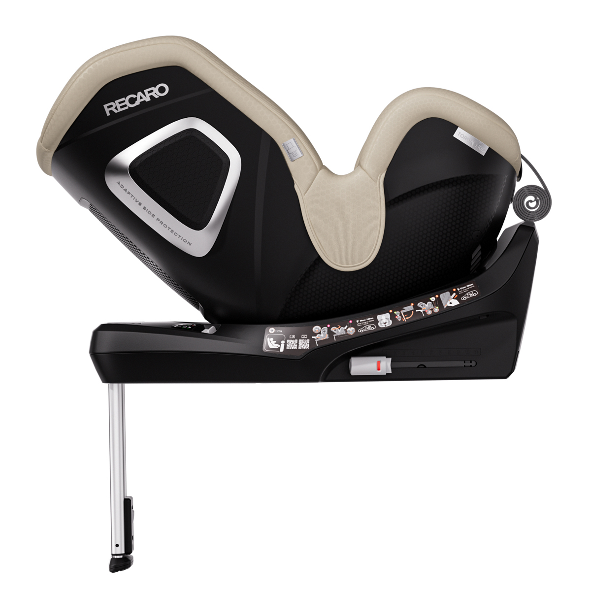 Dječja autosjedalica RECARO Toron 1 KID [61–105 cm] Elegant Beige 1