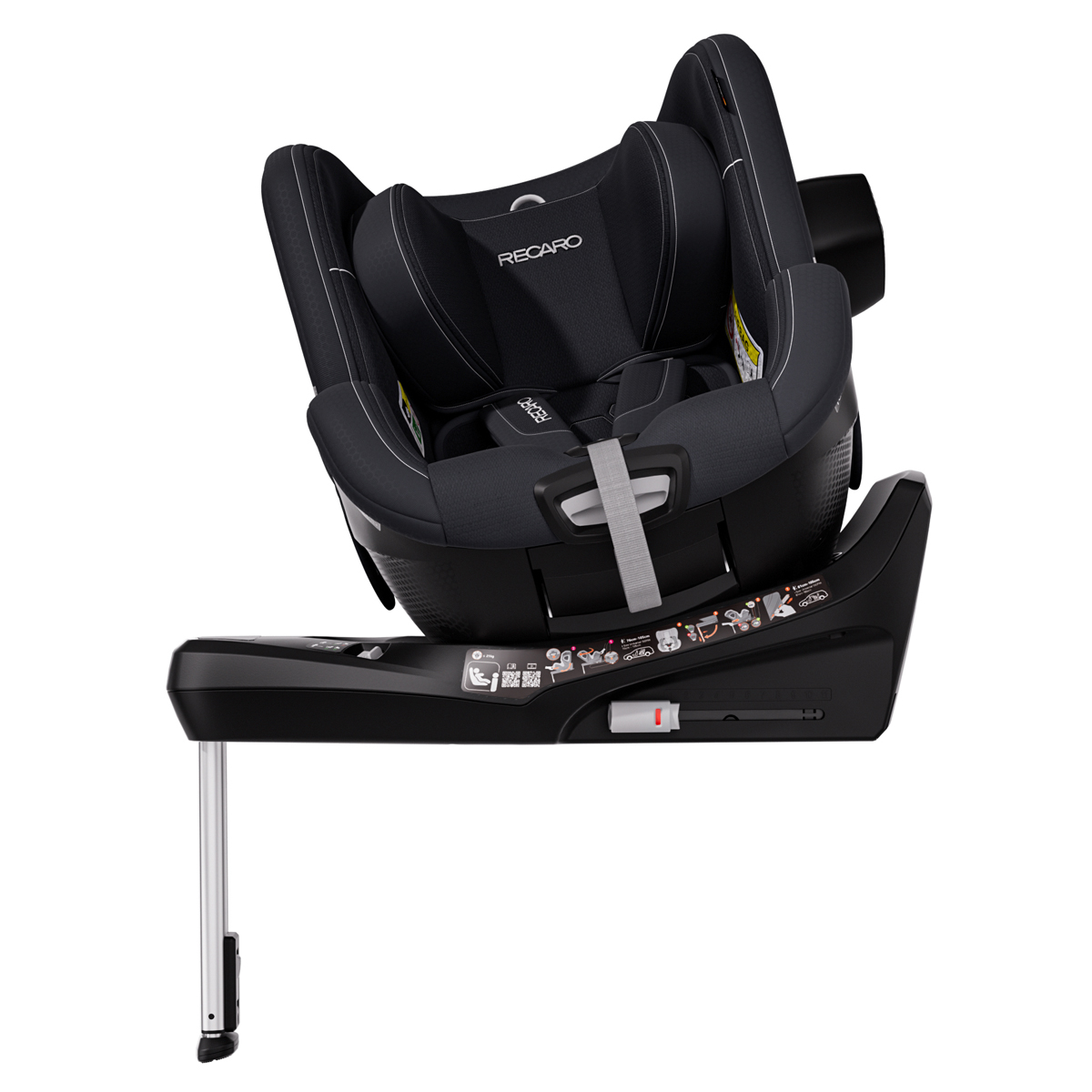 Dječja autosjedalica RECARO Toron 1 KID [61–105 cm] Fresh Black 3