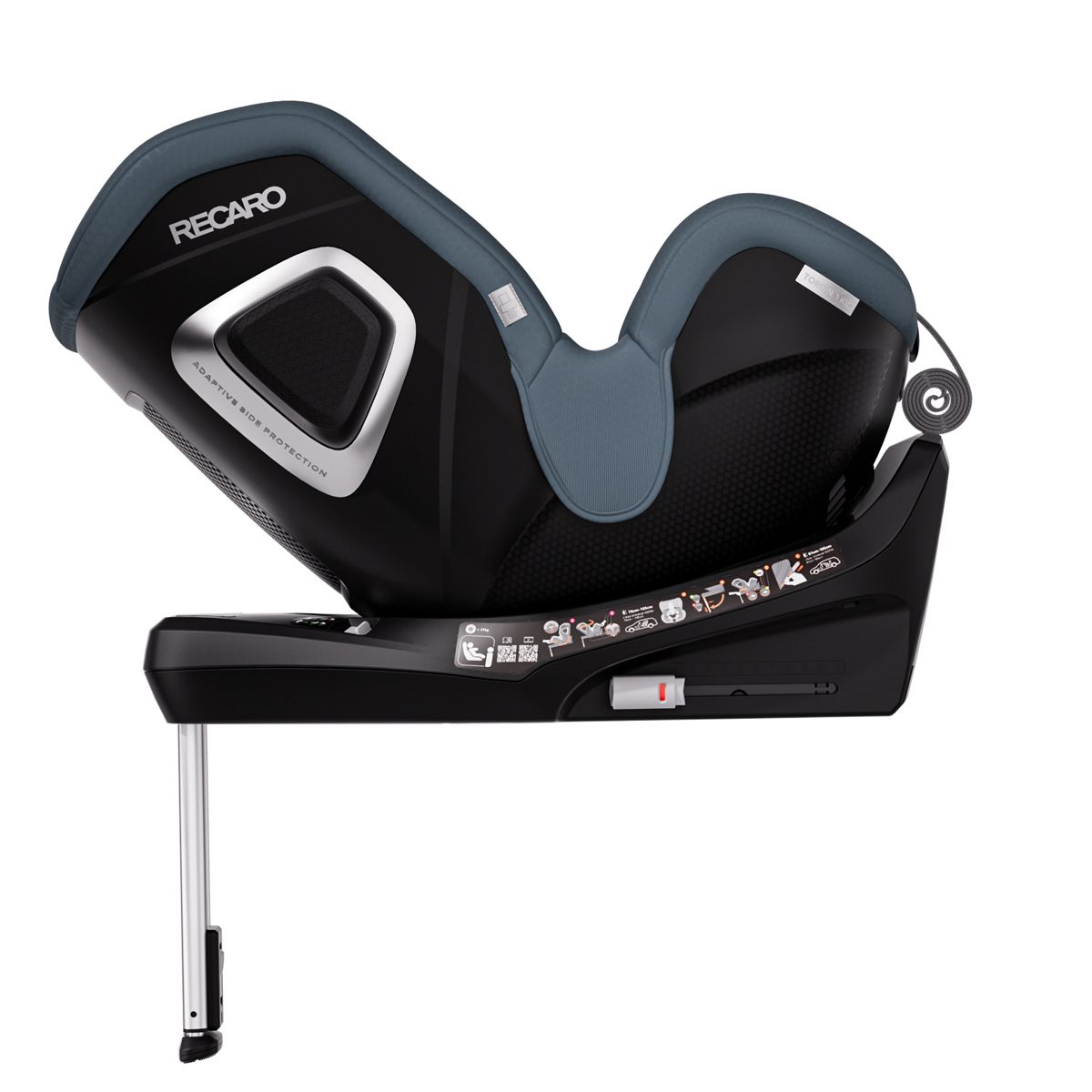 Dječja autosjedalica RECARO Toron 1 KID [61–105 cm] Gallant Grey 1