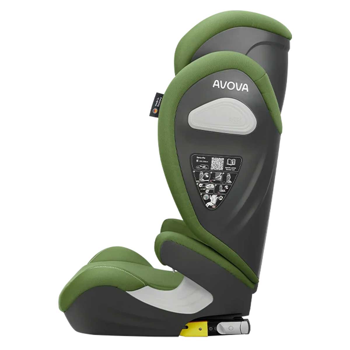 Dječja autosjedalica AVOVA Sora-Fix i-Size [100-150 cm] Cactus Green 4