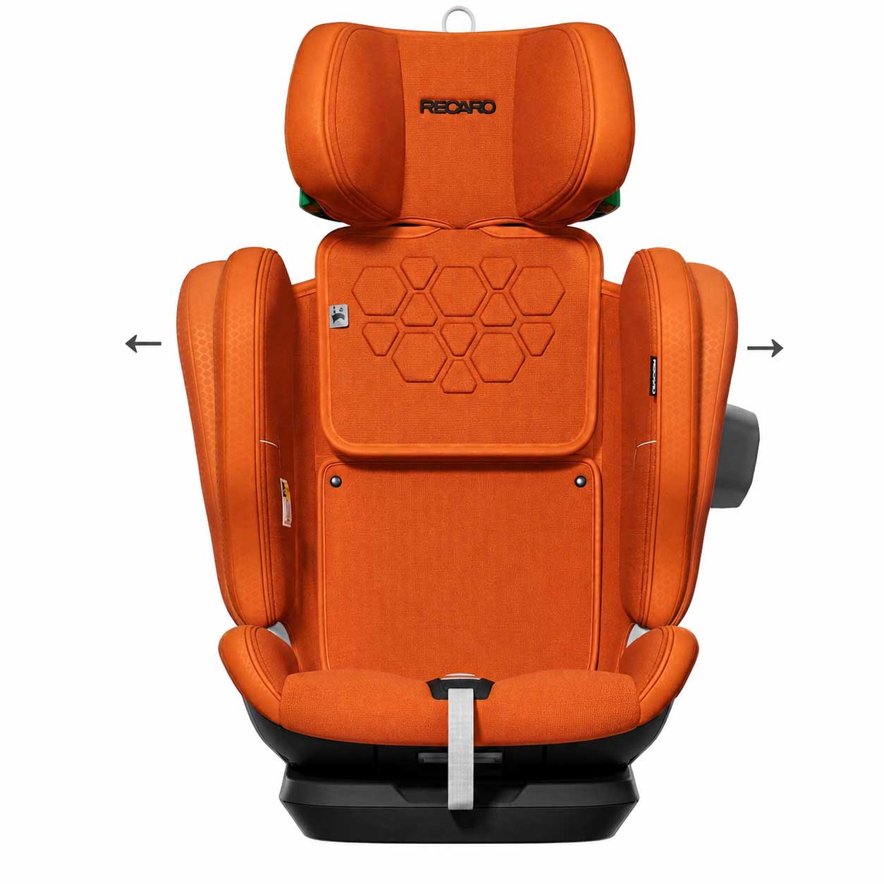 Otroški avtosedež RECARO Velix 1 Vibrant Orange naslon