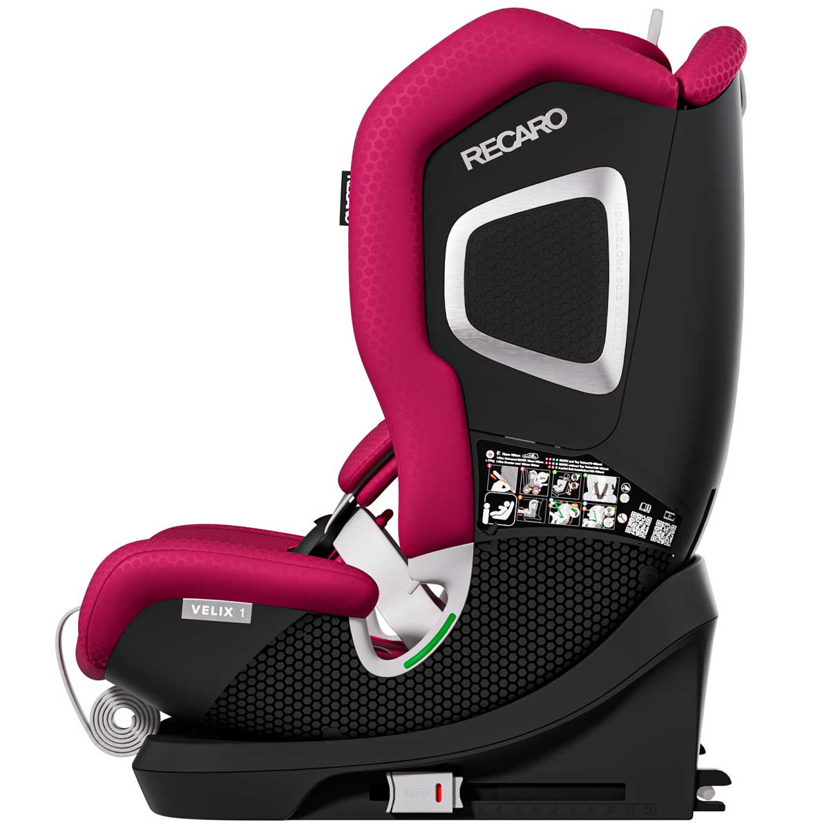 Dječja autosjedalica RECARO VELIX 1 [76-150 cm] Wow Pink 7