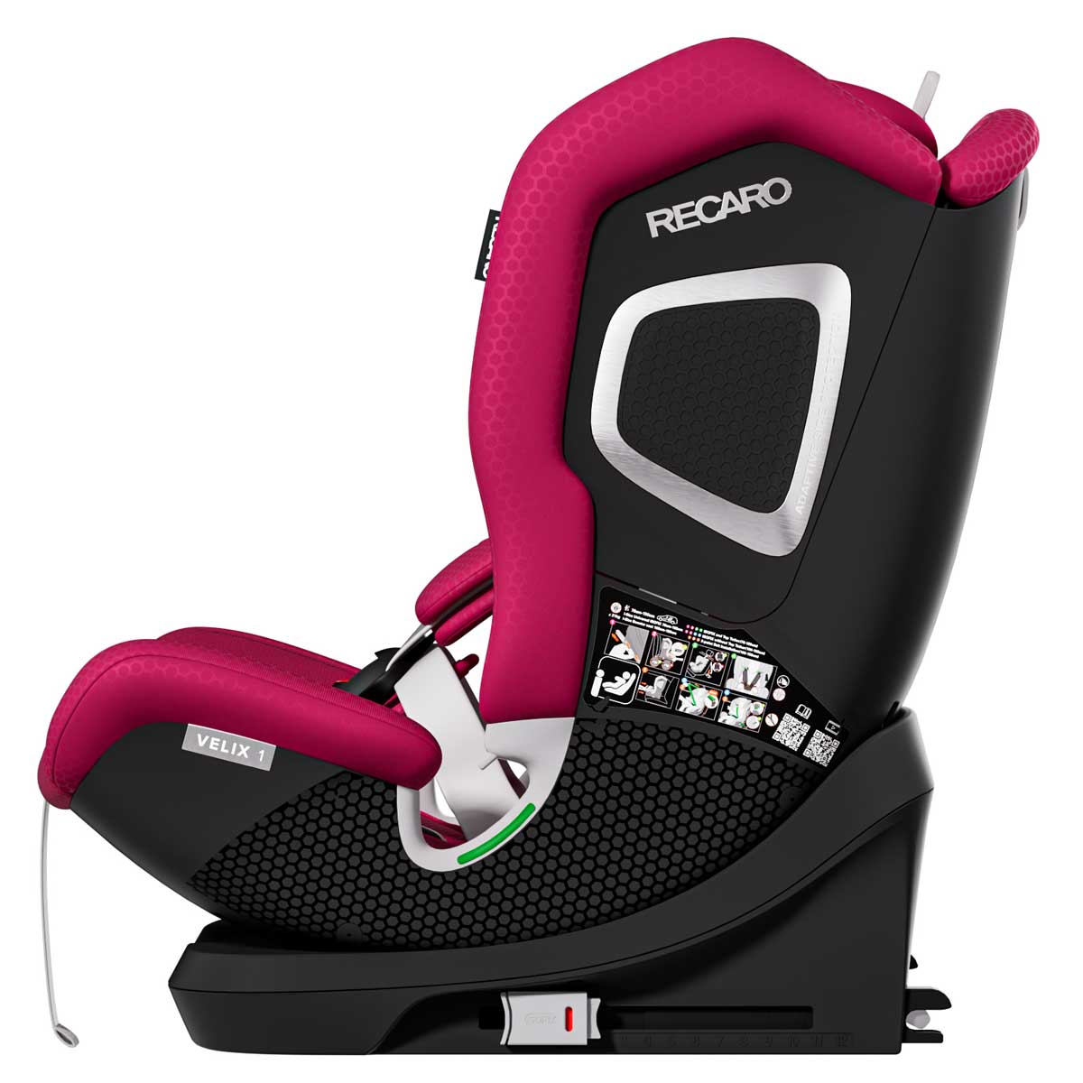 Dječja autosjedalica RECARO VELIX 1 [76-150 cm] Wow Pink 9