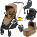 Dječja kolica 4u1 RECARO Celona + autosjedalica Avan + Isofix [Sweet Curry]