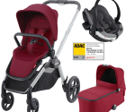 Dječja kolica 3u1 RECARO Celona [Garnet Red]+ autosjedalica Besafe
