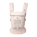 Nosiljka Ergobaby Adapt Soft Flex Mesh Kvarc roza