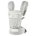 Nosiljka Ergobaby Adapt Soft Flex Mesh Biserno siva