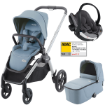 Dječja kolica 3u1 RECARO Celona [Frozen Blue] + autosjedalica Besafe
