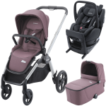 Dječja kolica 4u1 RECARO Celona + autosjedalica Salia Elite [Pale Rose]