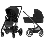 Dječja kolica Cybex Balios S Lux Moon Black 2u1 komplet