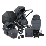 Dječja kolica 2u1 iCandy Peach 7 [Complete Bundle Dark Grey]