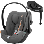 Dječja autosjedalica Cybex Cloud G Plus i-Size [40-87 cm] lava grey, mid grey + baza