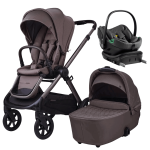 Dječja kolica 4u1 BabaBing Raffi 2.0 [Minky] + jaje AXKID + Isofix