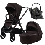 Dječja kolica 4u1 BabaBing Raffi 2.0 [Kofe] + jaje AXKID + Isofix