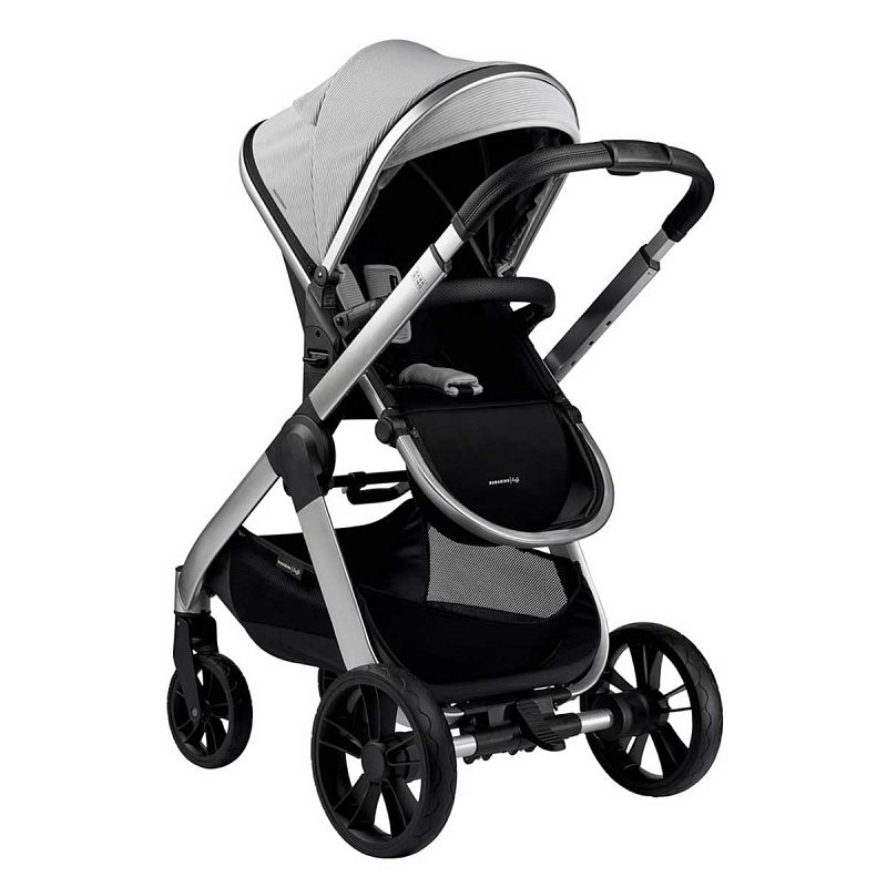 Dječja kolica 3u1 Bababing Raffi Vapour Grey + RECARO Avan 4